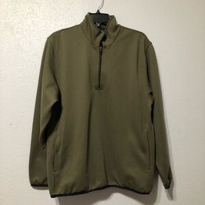 Tommy Hilfiger Olive Green Golf Pullover